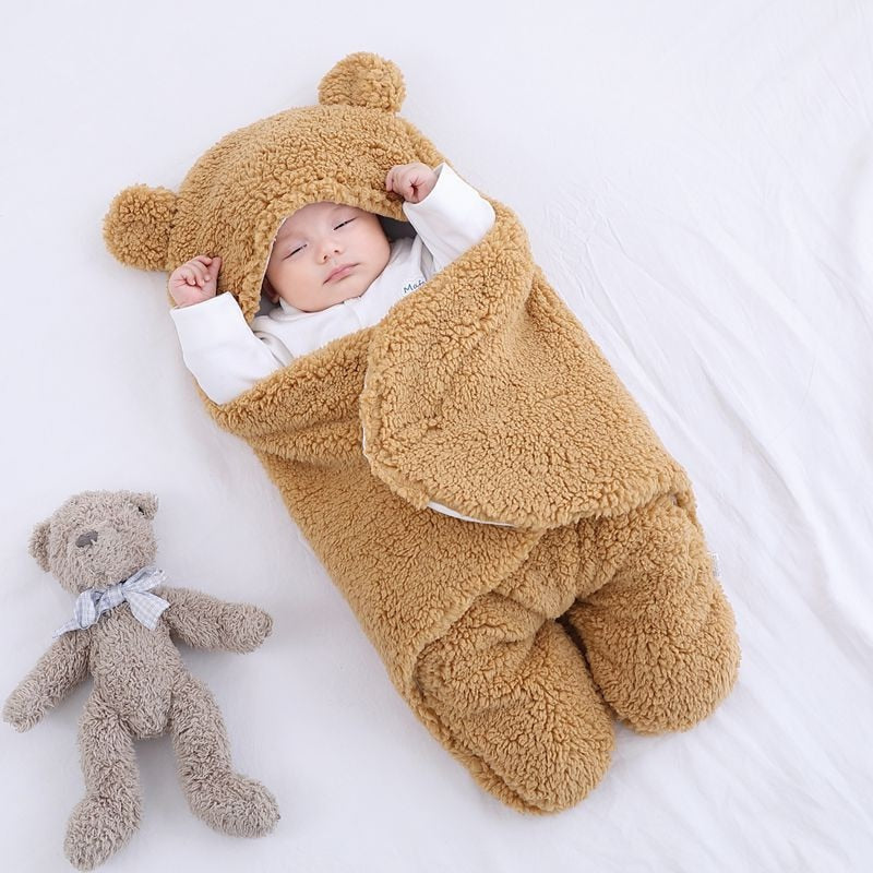 Manta para Bebê com Capuz Infantil - 002 OneClick Brasil 