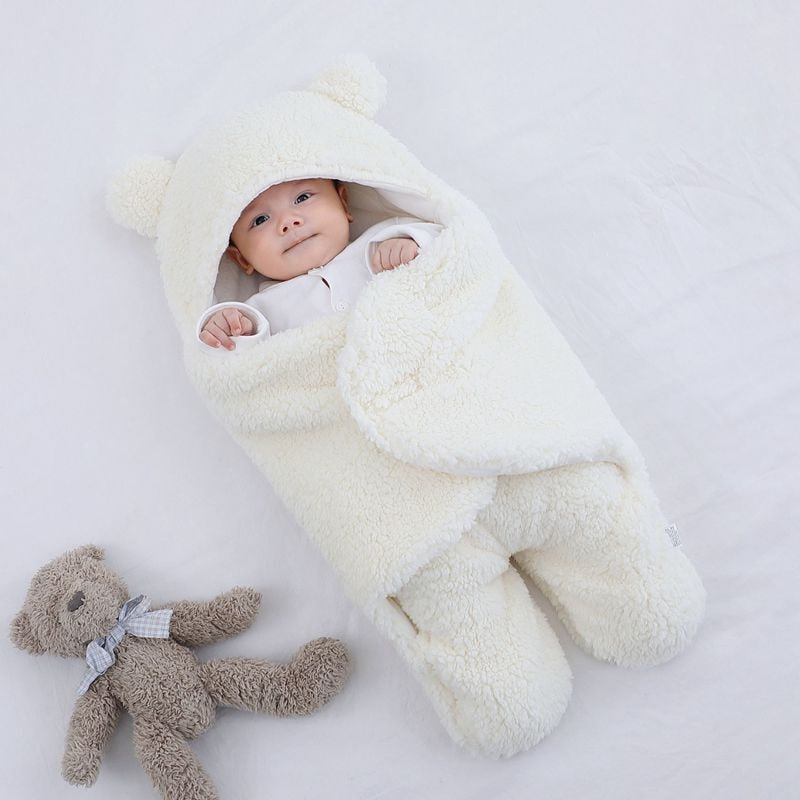 Manta para Bebê com Capuz Infantil - 002 OneClick Brasil 
